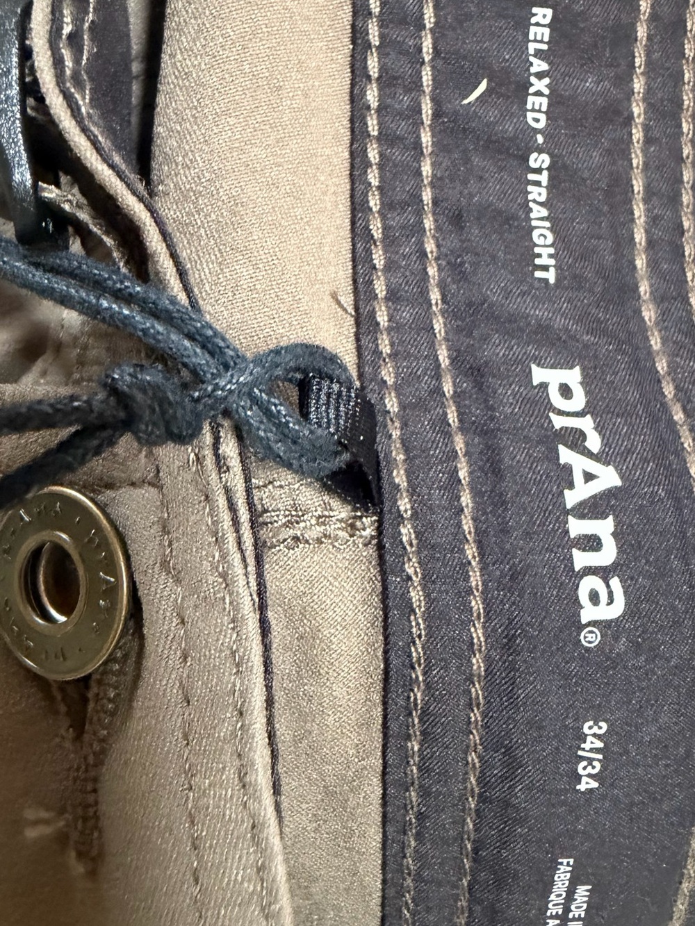 Prana Men's Cargo Hiking Pants in Dark Brown - Picture 7 of 8